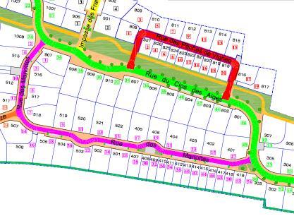 terrain - 607 m² - Ahuy